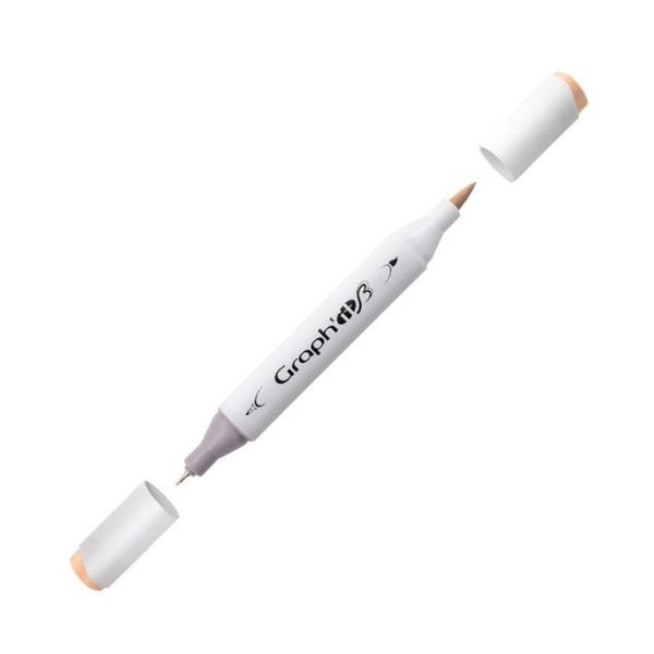 Graph'IT Brush Marker Alcohol Marker från Graph'IT - Graph'it Färgkarta:4170 - Light Caramel