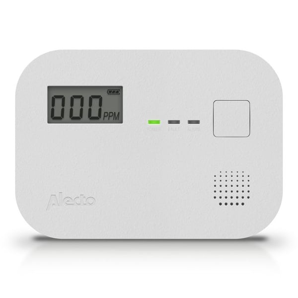 Alecto COA3920 - Koldioxiddetektor med 10 års sensor och display