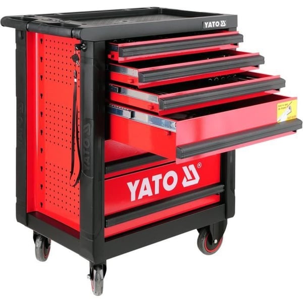 Verkstadsvagn med verktyg 177 stycken Yato YT-5530