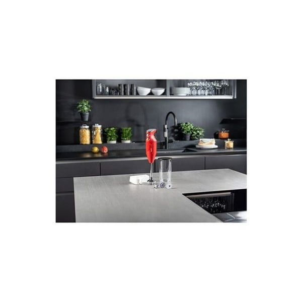 Mixerstav - BAMIX - M200 Mono - 200 W - Röd - Inkluderade tillbehör