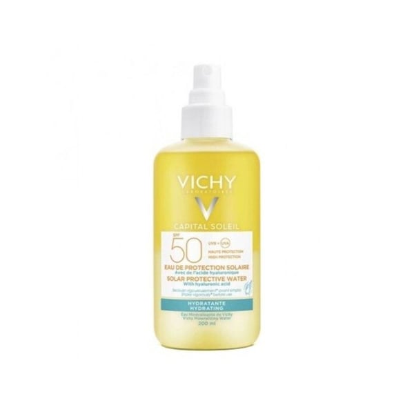 Vichy Capital Soleil fuktgivande solskyddsvatten spf50 200ml