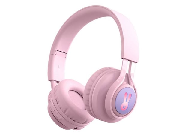 Bluetooth hörlurar - AVIZAR - RabbiX - LED-bakgrundsbelysning - Rosa - Anslutning 5.0