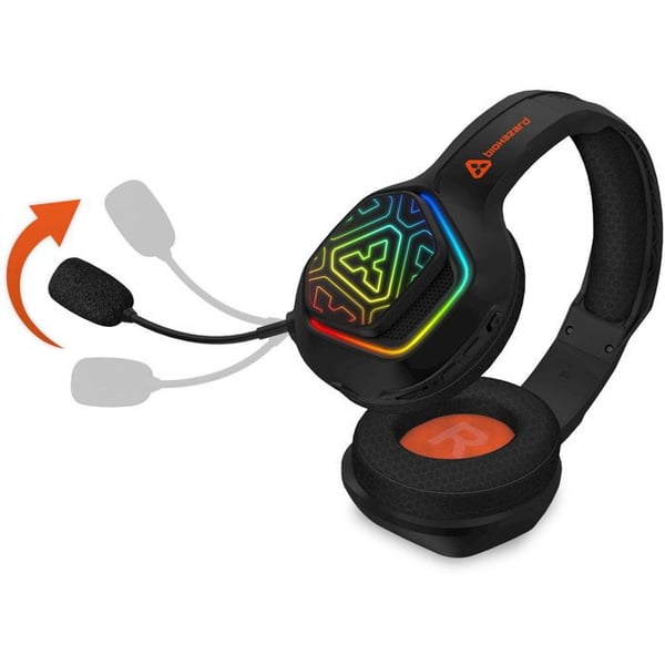 Spelhuvudtelefon - CONNECT - CHP-4800-BK - Trådlös - Bluetooth 5.3 - Batteritid 30h