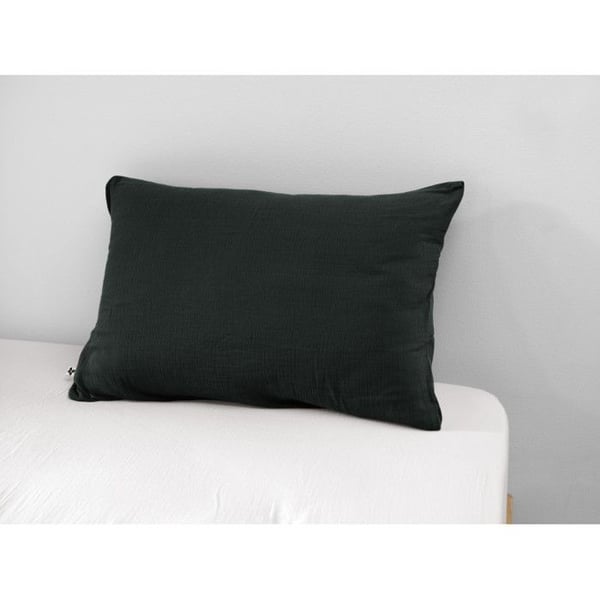 Kuddfodral "Gaïa" 60 x 60 cm & 50 x 70 cm "Gaze de Coton" Effekten av fjäril - Gaia Gran - Kuddfodral 50 x 70 cm