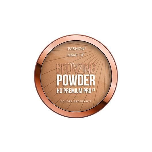 Bronspuder - FASHION MAKE UP - HD Premium Pro N°02 Malibu - Nyans Malibu - Beige - Fräsch effekt
