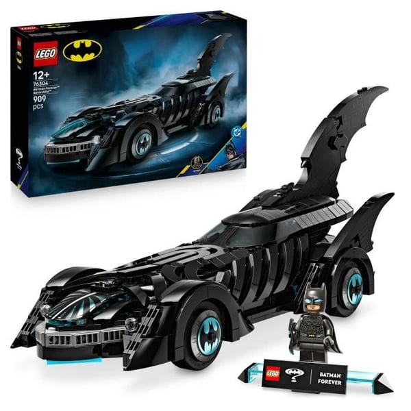 LEGO DC Batman 76304 Batmobil Batman Forever - Byggset för barn från 12 år.