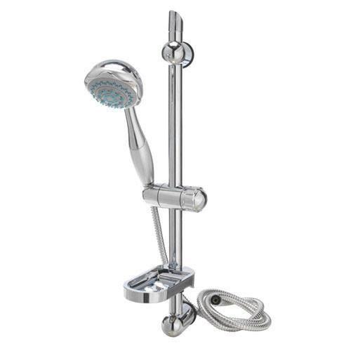 Duschhuvud - MAURER - 5 lägen - Kromad - Flexibel - Metall