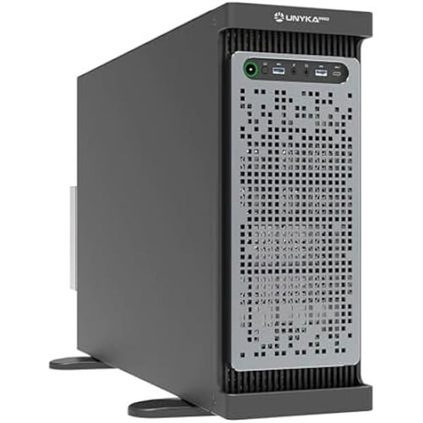 Rack 19" - UNYKACH - WS-SR630 - 4U - Aluminium - Vattenkylning - Svart