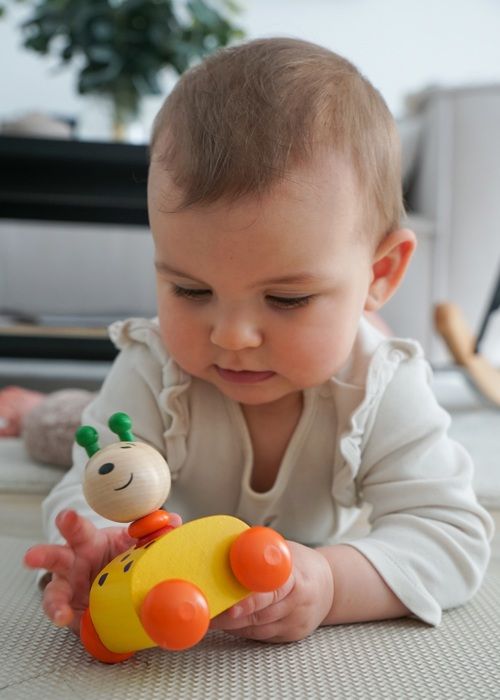 Selecta - Zoolini giraff rullande skallra - SCHMIDT