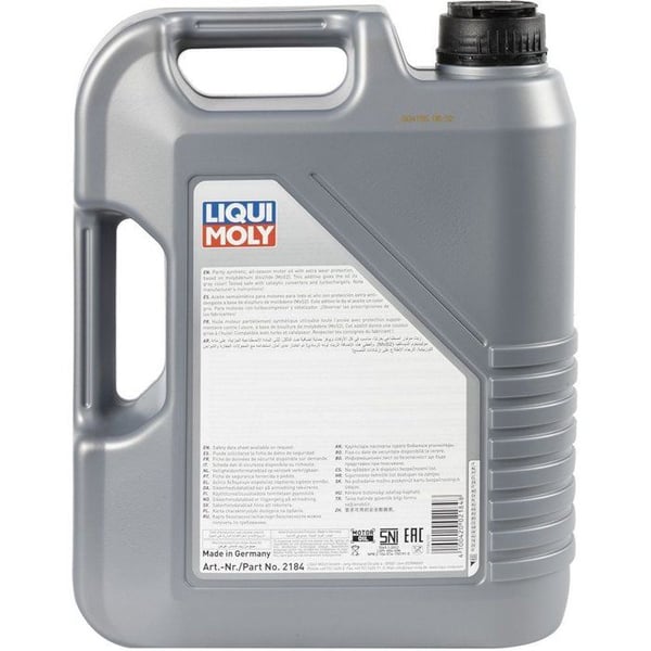 Degrippant - Lubrifiant Liqui Moly Motorolja Mos2 Leichtlauf 10w-40 5l