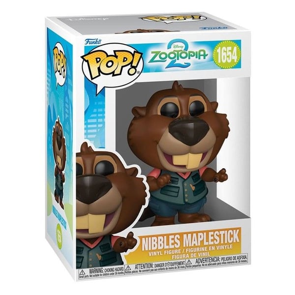 Figur Nibbles Maplestick Funko Pop! N°1654 | Zootopia 2