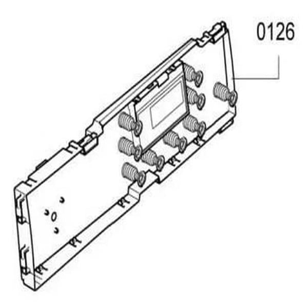 Bosch kontrollmodul för tvättmaskin 00744767