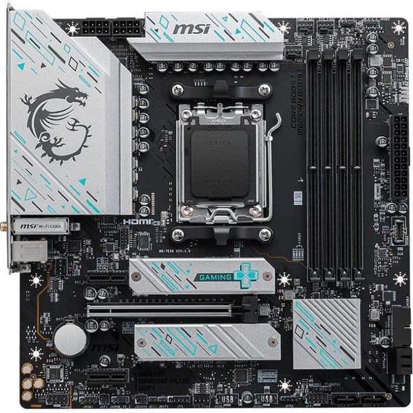 Moderkort - MSI - B650M GAMING PLUS WIFI AM5 mikro ATX