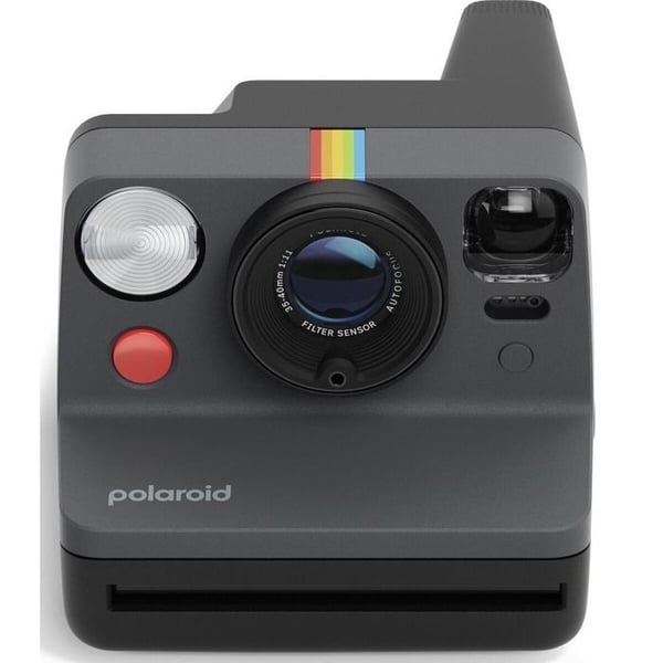 Polaroid Now Generaatio 3 Musta kertakäyttökamera