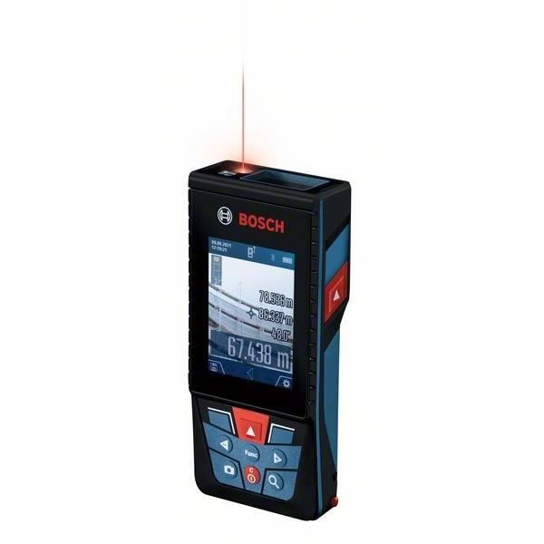 Télémètre laser Bosch Professional GLM 150-27 C (Bluetooth, rækkevidde: 0,08 – 150,00 m; mikro USB-kabel, taske) - 0601072Z00