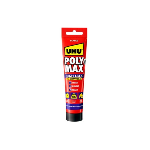 Uhu Poly Max High Tack® Express Vit 165g Ref. 6312920