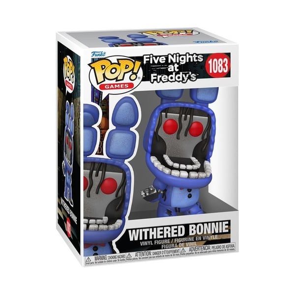 Samlefigur - FUNKO_POP - Withered Bonnie - Five Nights at Freddy's - Multifarvet - Pop !