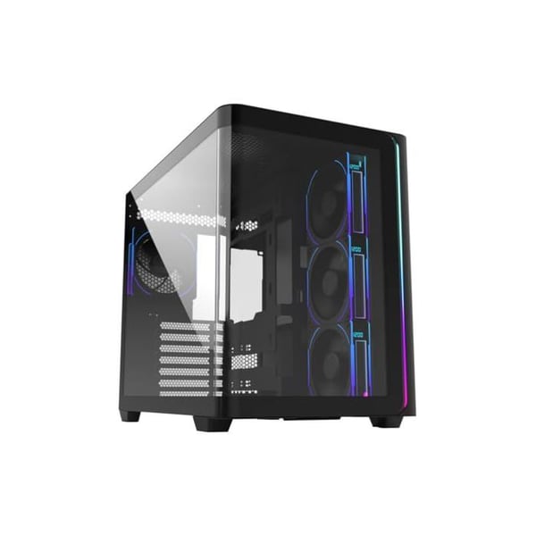 Boîtier Tour Midi - Redragon - Fortron FSP GEH M580 BP - ATX/M-ATX/M-ITX - ARGB - Svart