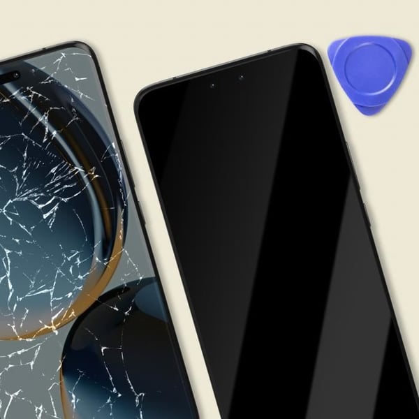 Full LCD Screen - RELIFE - Honor Magic 6 Pro - Touch Glass - Pre-mounted Chassis - Black