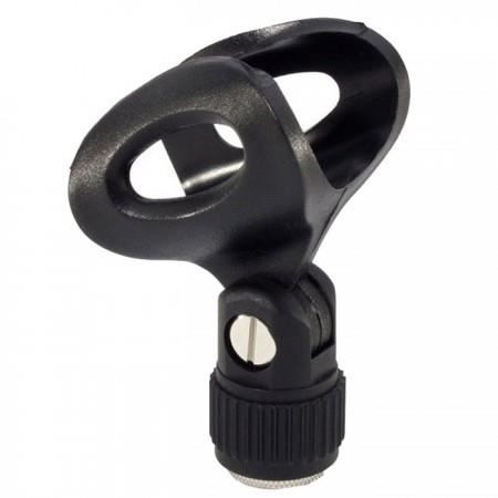 Mikroclip - LD Systems - Ledad - Svart gummi - Adaptor 3/8 och 5/8 - Lätt att ta bort