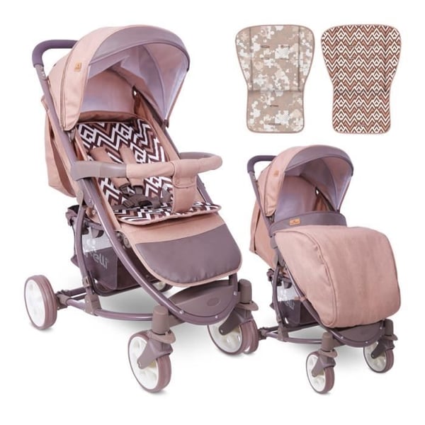 Stadsvagn / käpp med benskydd S300 Beige Lorelli
