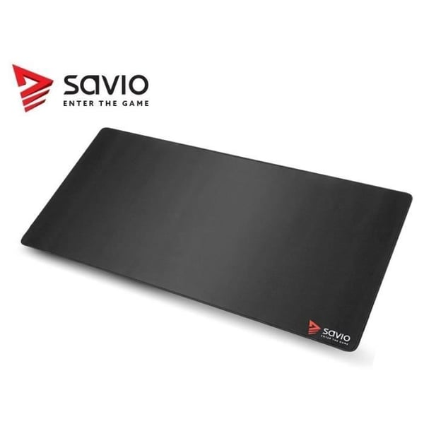 Musmatta - SAVIO - BLACK EDITION TURBO DYNAMIC XXL - 100x50 cm - Trådbunden - Svart Musmatta - SAVIO - BLACK EDITION TURBO DYNAMIC XXL - 100x50 cm - Trådbunden - Svart