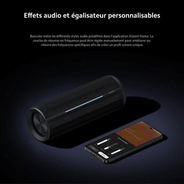 XIAOMI Bluetooth-kaiutin - Kaiutin - Äänitaso 93 dB - Harman AudioEFX - NFC/Bluetooth 5.3/LHDC 5.0/Type-C-portti