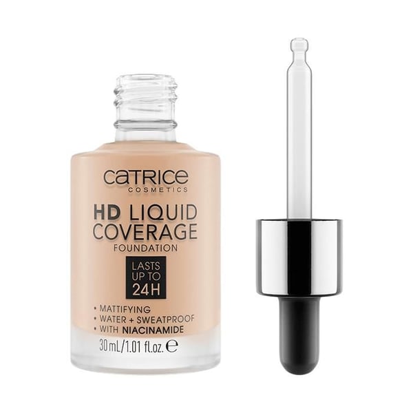 CATRICE LIQUID COVERAGE HD FOUNDATION 030