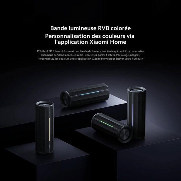 XIAOMI Bluetooth-kaiutin - Kaiutin - Äänitaso 93 dB - Harman AudioEFX - NFC/Bluetooth 5.3/LHDC 5.0/Type-C-portti
