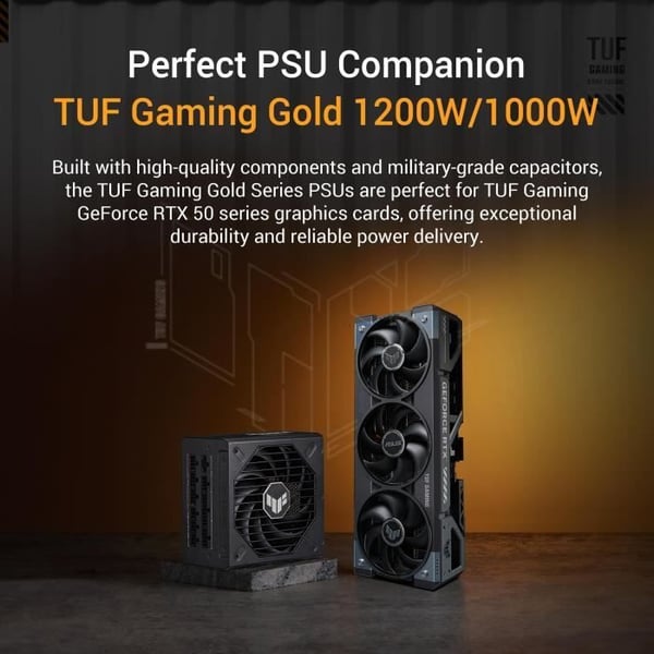 Näyttökortti - ASUS - TUF-RTX5080-O16G-GAMING - GDDR7 - DLSS 4 - 16 Gt