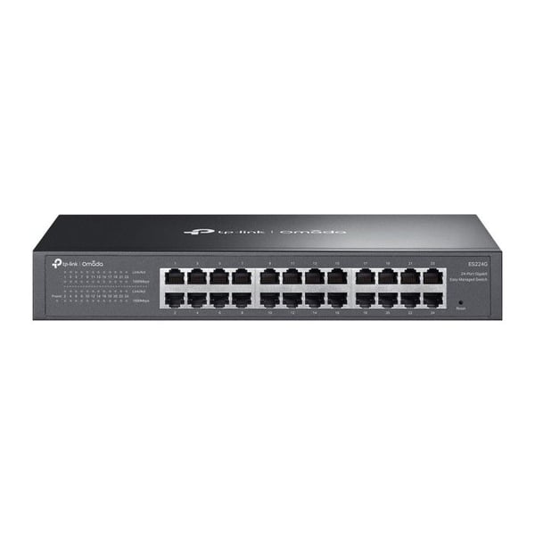 TP-Link Omada ES224G Switch Gigabit 24 portar RJ45 10/100/1000 Mbps Rack 19"