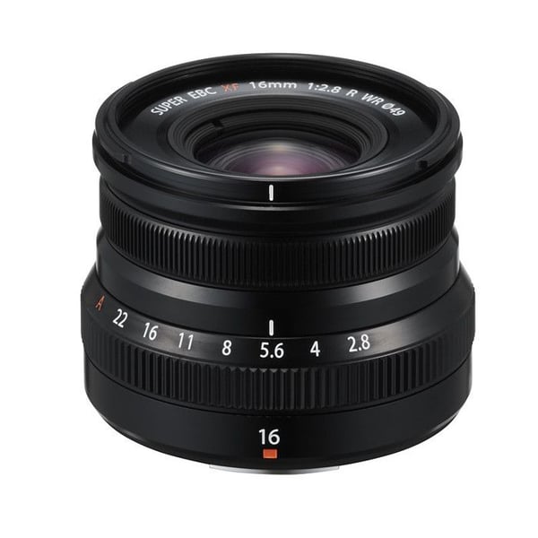 FUJIFILM Fujinon XF 16mm f/2.8 R WR SVART
