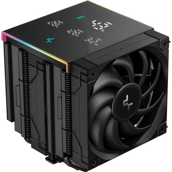 Luftkylare - DEEPCOOL - AK620 DIGITAL PRO - 12 cm - Svart - Avancerad termisk hantering