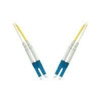 MicroConnect LC/PC single-mode nätverkskabel (M) 20 m fiberoptisk 9/125 mikrometer OS1 gul