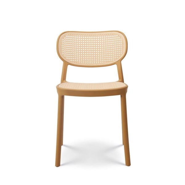 Matstol senap stil vintage