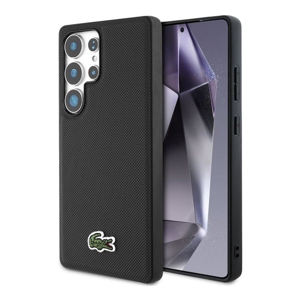 Magnetiskt skal - SAMSUNG - Galaxy S25 Ultra - Piqué Lacoste - Säker magnetisk fäste - Kompatibel med trådlös laddning