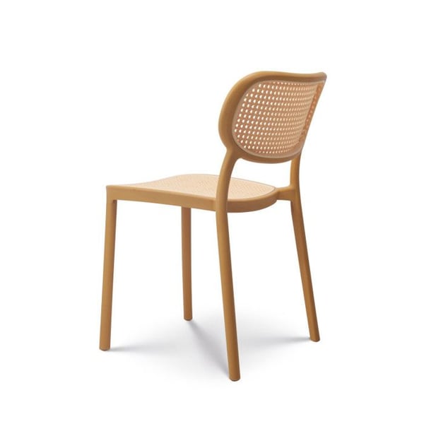 Matstol senap stil vintage