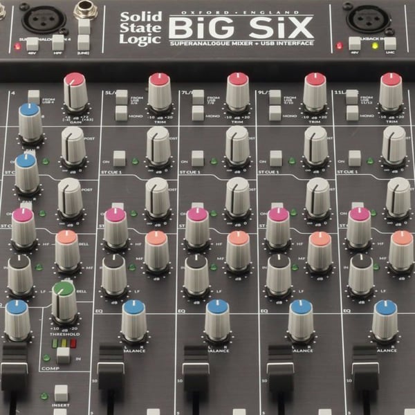 SSL Big Six Analog mixer