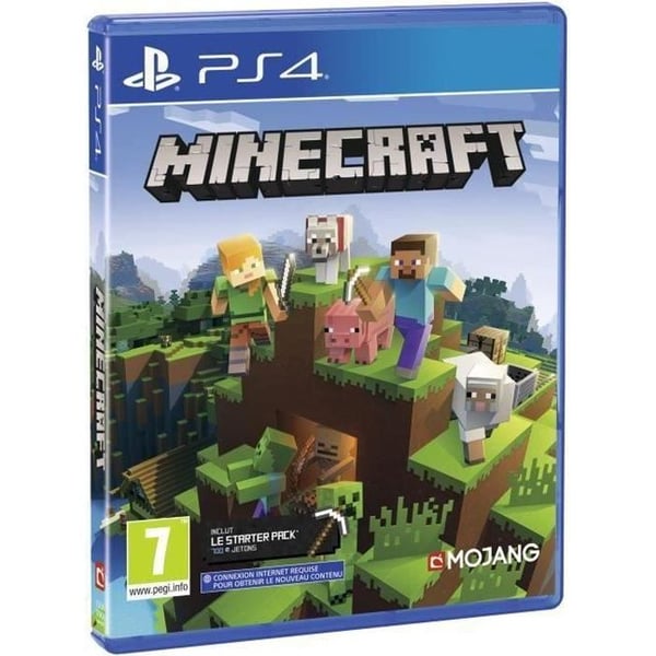 Minecraft: Bedrock Edition PS4-spel Minecraft: Bedrock Edition PS4-spel