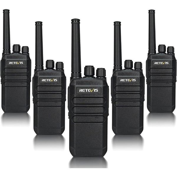 Retevis RT40 walkie talkies för vuxna, 48 kanaler, DMR, PMR446, digital/analog tvåvägsradio, 2000 mAh Type-C laddning