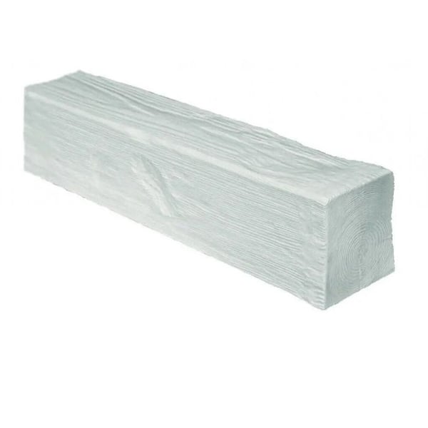 PROVISTON Falsk balk 190 x 130 x 2000 mm i PU HD Vit