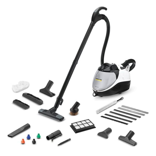 Karcher SV 7 ångdammsugare - Effektnivå 2200 W - Kapacitet 1 L - Räckvidd 8 m - 2 i 1