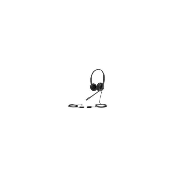 Headset - Yealink - YHS34 Lite - Trådbunden - QD zu RJ12 - Svart Headset - Yealink - YHS34 Lite - Trådbunden - QD zu RJ12 - Svart