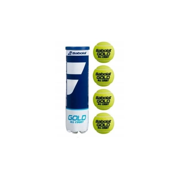 Tenniskugle - BABOLAT - Gold All Court - Gul - Voksen - Unisex