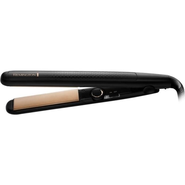 Remington S6308 Plattång för hår, Advanced Ceramic Care Radiance Shine Plattång, Flytande plattor, mjukt, slätt och silkeslent hår