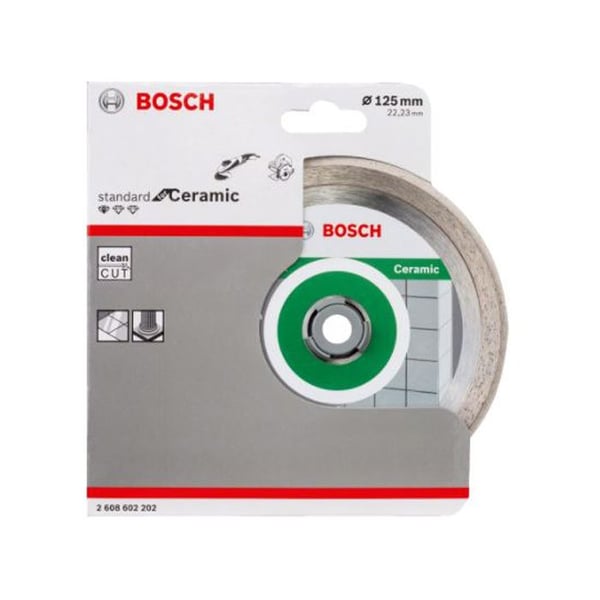 Diamantskæreskive BOSCH Standard Special Keramik 125X22.23 MM - 2608602202