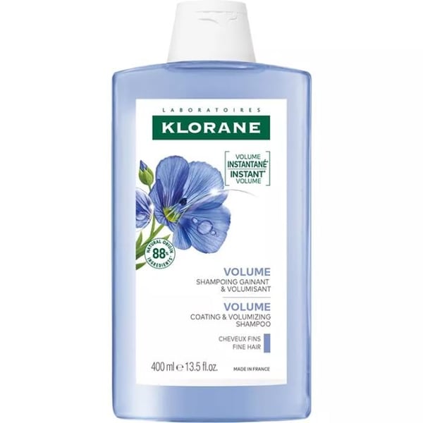 Hair-Klorane Lin Bio Volume Schampo för fint hår 400ml