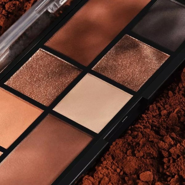Øjenskyggepalette - THE DARK COCOA - 9 gr - Chokoladeagtige nuancer - Høj pigmentation
