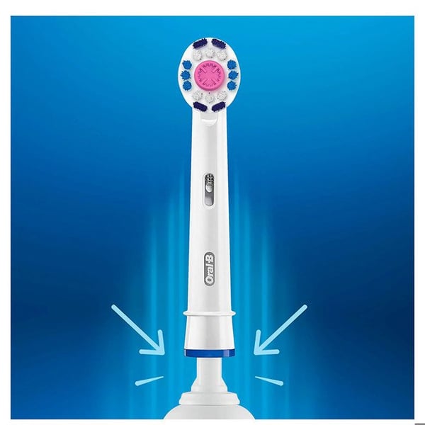 Tandborsthuvud - ORAL-B - EB 18-2 ProBright - Vit stål - Unisex - Vuxen