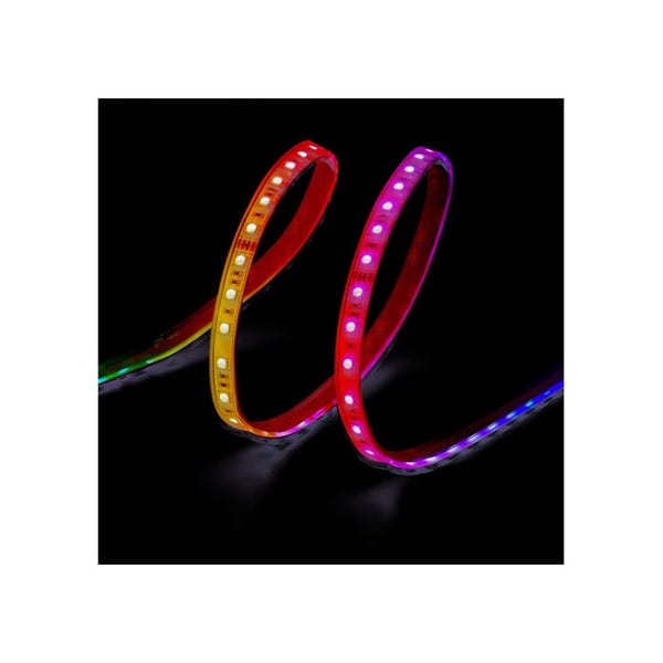 LED-remsa Rvb självhäftande 5m X 12mm 4.5w/m -20lm/w 24v Dc, Wifi Tuya App